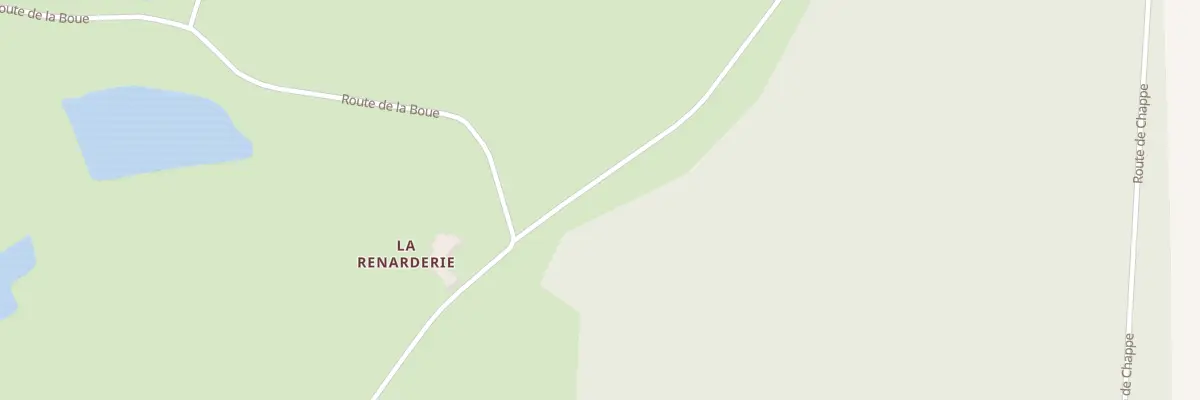 Plan du 83 Rte de la Boue à Bouzy-la-Forêt