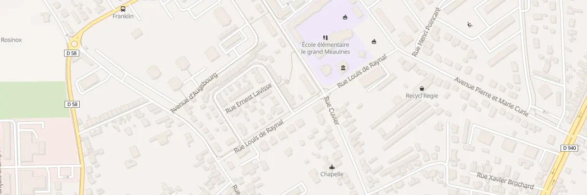 Plan du 49 Rue F Guizot à Bourges