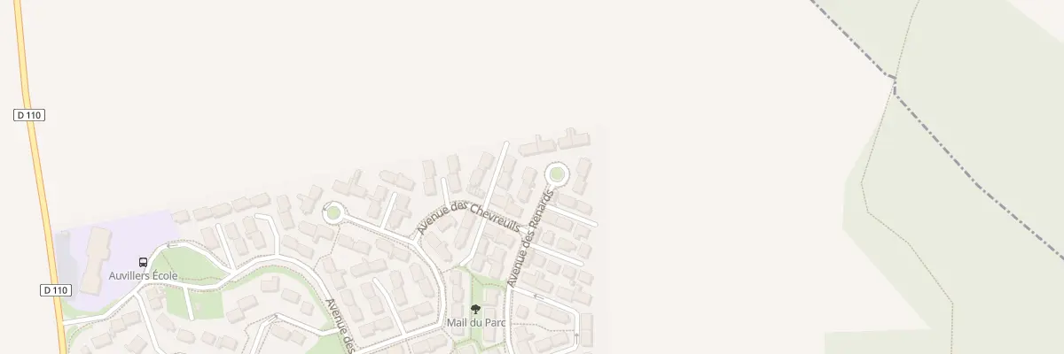 Plan du 24 Av des Renards à Neuilly-sous-Clermont