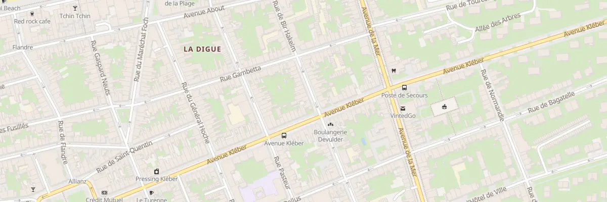 Plan du 48 Rue Bir Hakeim à Dunkerque