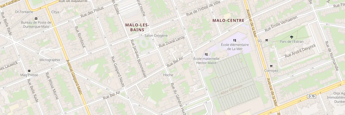 Plan du 97 Rue Bel Air à Dunkerque
