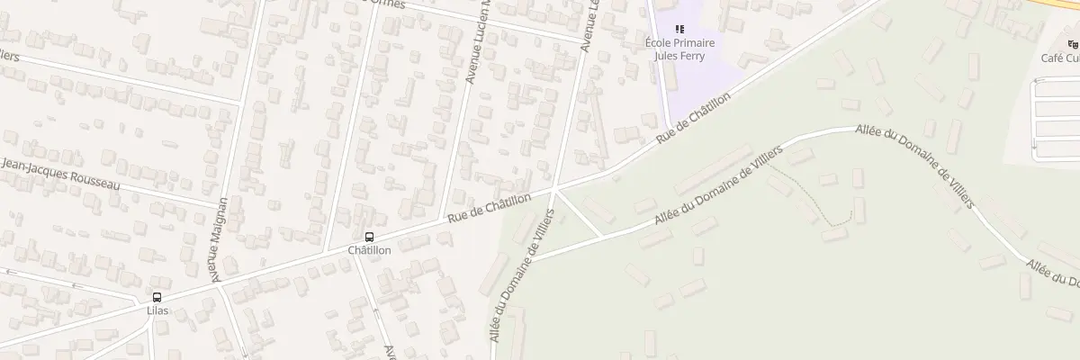 Plan du 63 Rue de Châtillon à Draveil