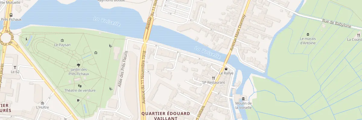 Plan du 22 Crs Beauvoir à Bourges