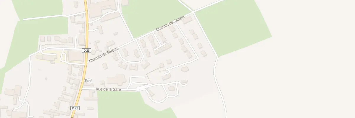 Plan du 10 Rue le Clos du Chant à Beauquesne