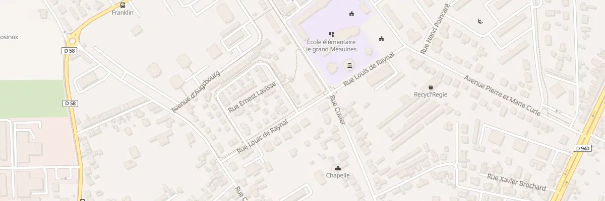 Plan du 51 Rue F Guizot à Bourges