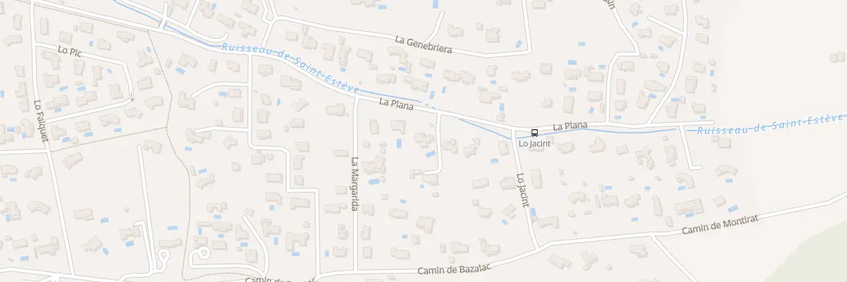 Plan du 5296 La Plana à Palaja