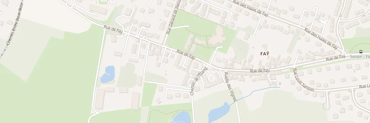 Plan du 57Q Rue de Fay à Clermont