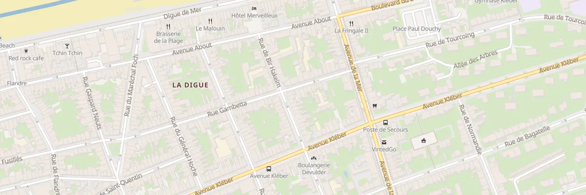 Plan du 23 Rue Bir Hakeim à Dunkerque