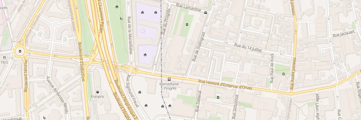Plan du 44 Rue Estienne d’Orves au Pré-Saint-Gervais