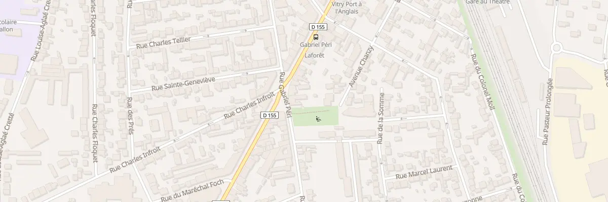 Plan du 226 Rue Gabriel Péri à Vitry-sur-Seine
