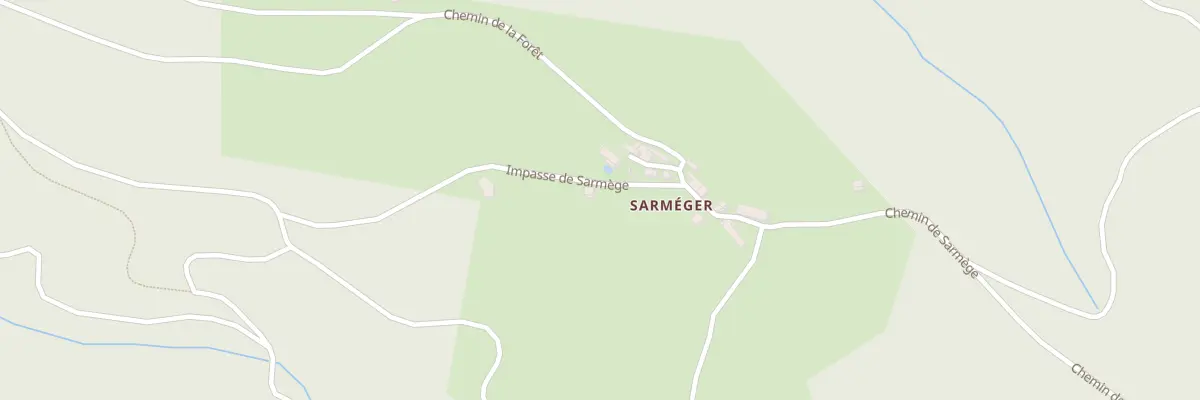 Plan du 10 Imp de Sarmège à Boissezon