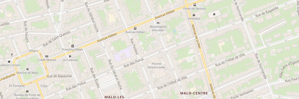 Plan du 139 Rue des Poilus à Dunkerque
