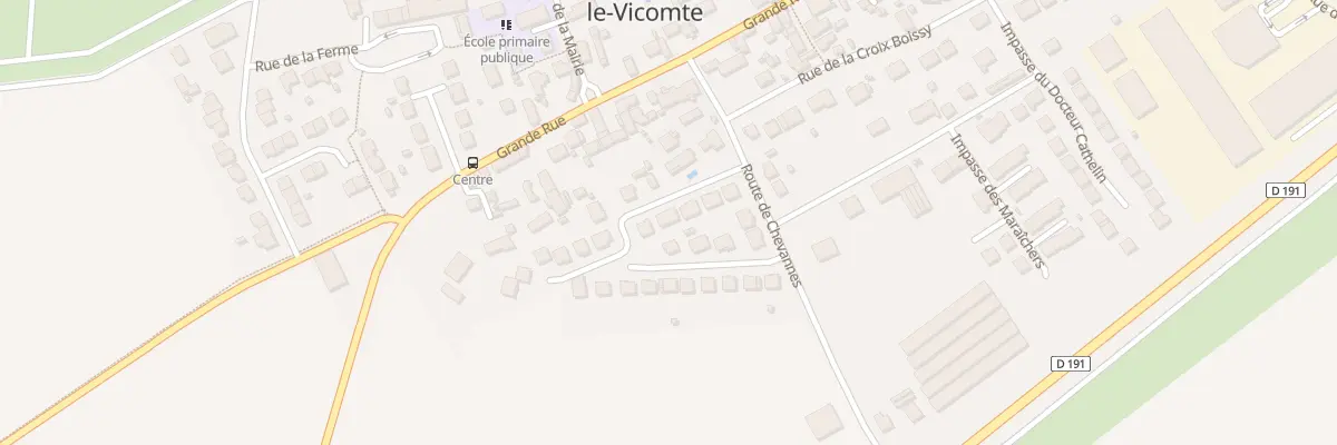 Plan du 11 Rue du Clos Saint Jehan à Fontenay-le-Vicomte