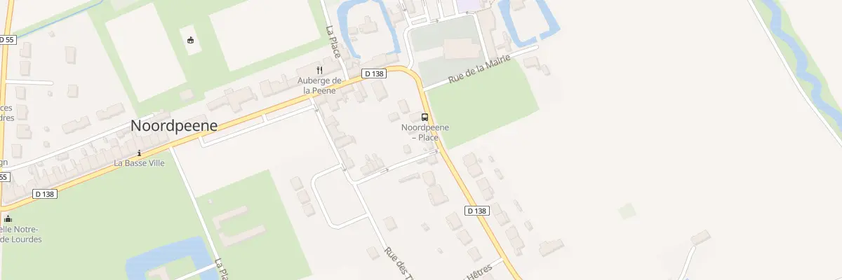 Plan du 64 Rte de Zuytpeene à Noordpeene
