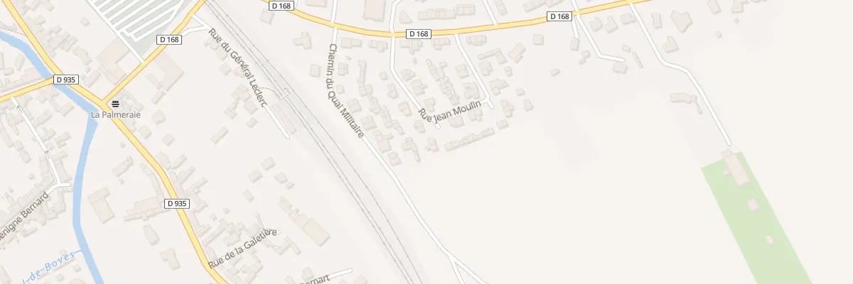 Plan du 16 Rue Jean Moulin à Boves