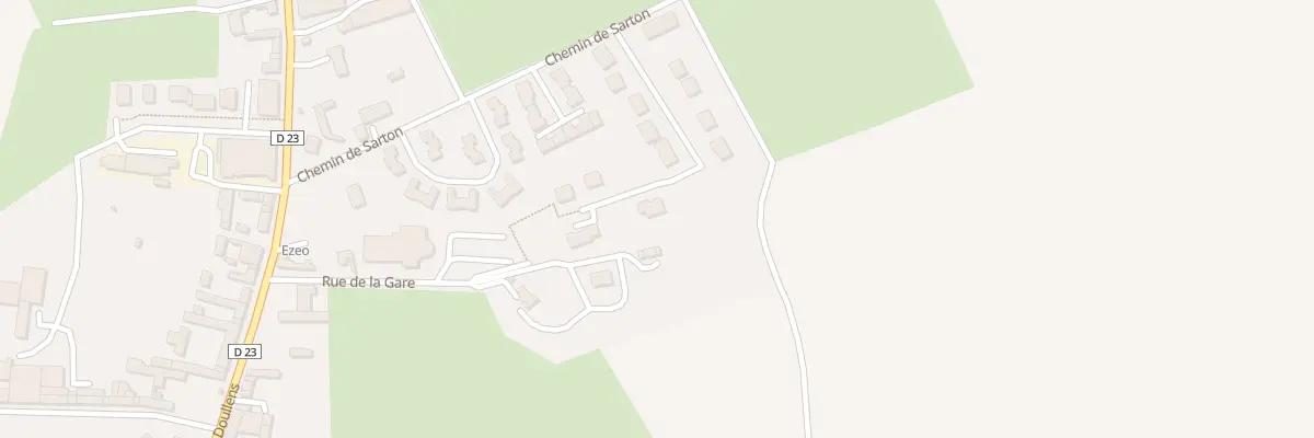 Plan du 13 Rue le Clos du Chant à Beauquesne