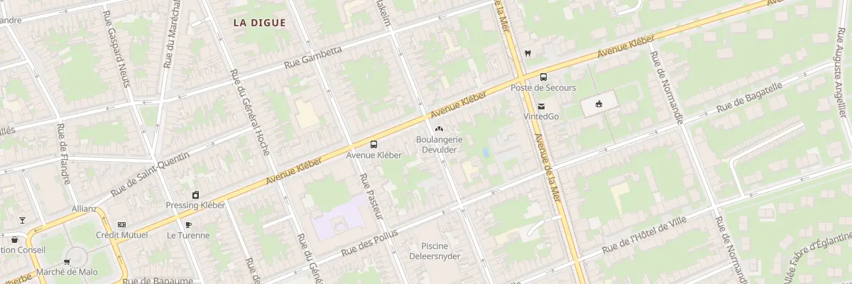 Plan du 56 Rue Bir Hakeim à Dunkerque