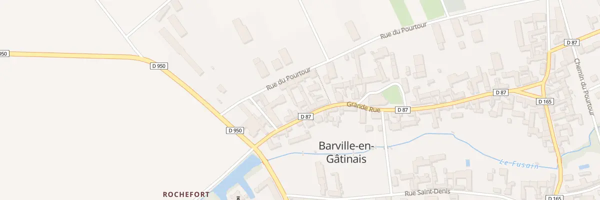Plan du 52 Gr Grande Rue à Barville-en-Gâtinais