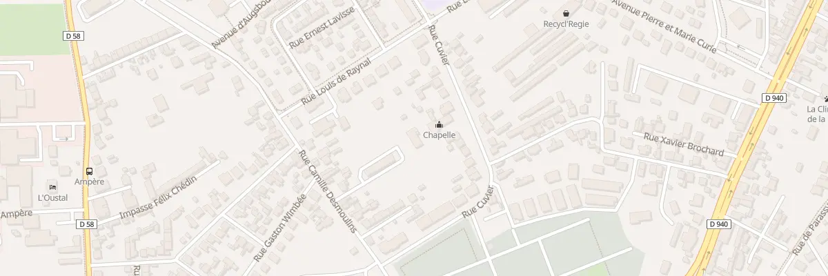 Plan du 17 Rue Cuvier à Bourges