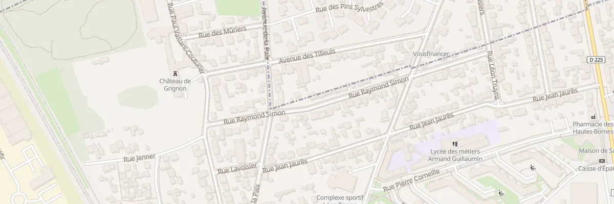 Plan du 44 Rue Raymond Simon à Thiais