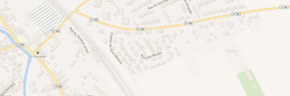 Plan du 5 Rue Jean Moulin à Boves