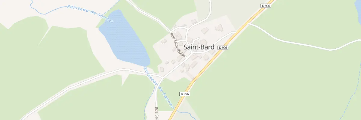 Plan du 3 Rue Saint Cybard à Saint-Bard