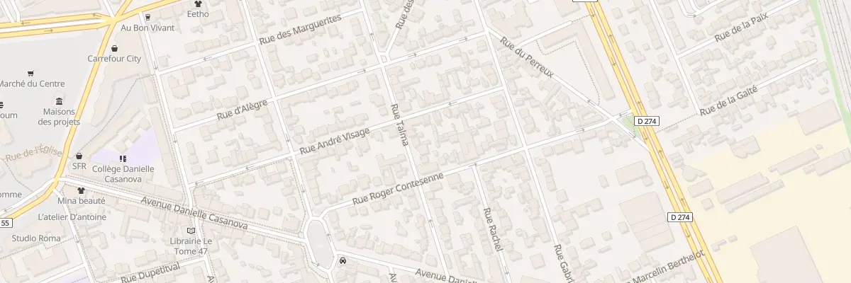 Plan du 150 Rue Talma à Vitry-sur-Seine