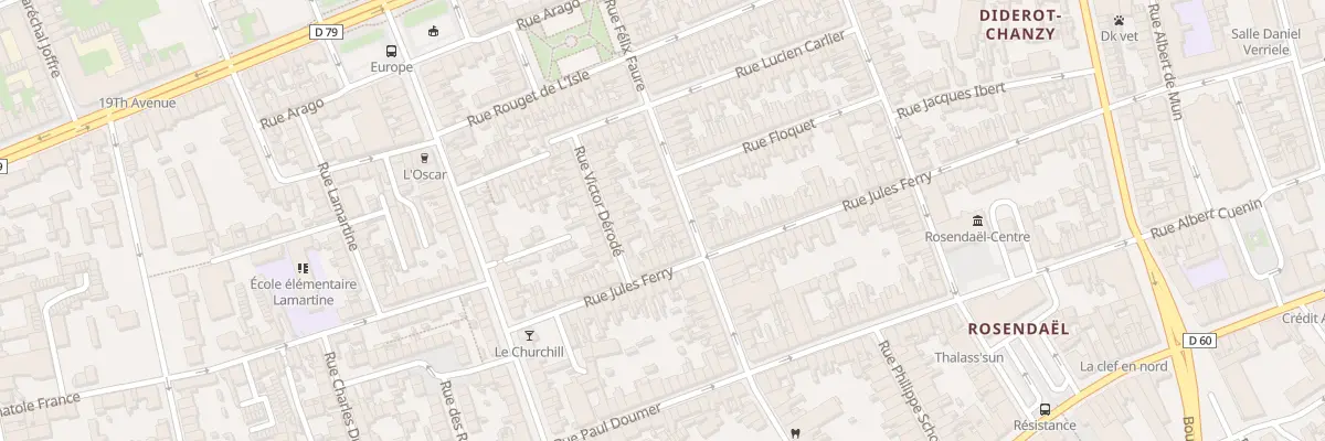 Plan du 29 Rue Félix Faure à Dunkerque