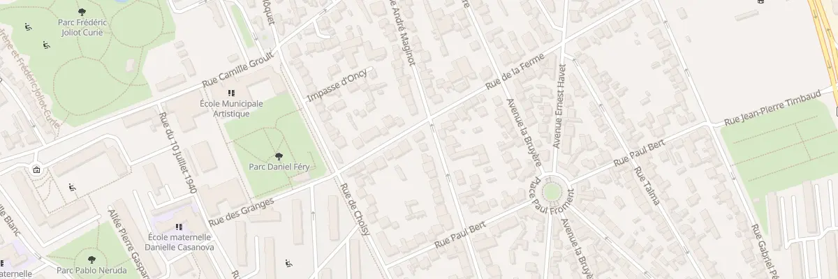 Plan du 55 Av André Maginot à Vitry-sur-Seine