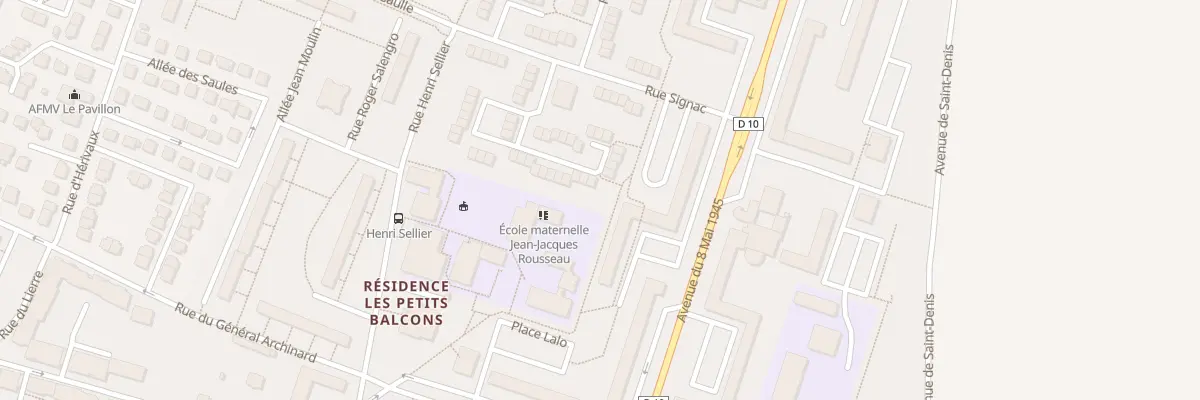 Plan du 13 Rue Signac à Villiers-le-Bel
