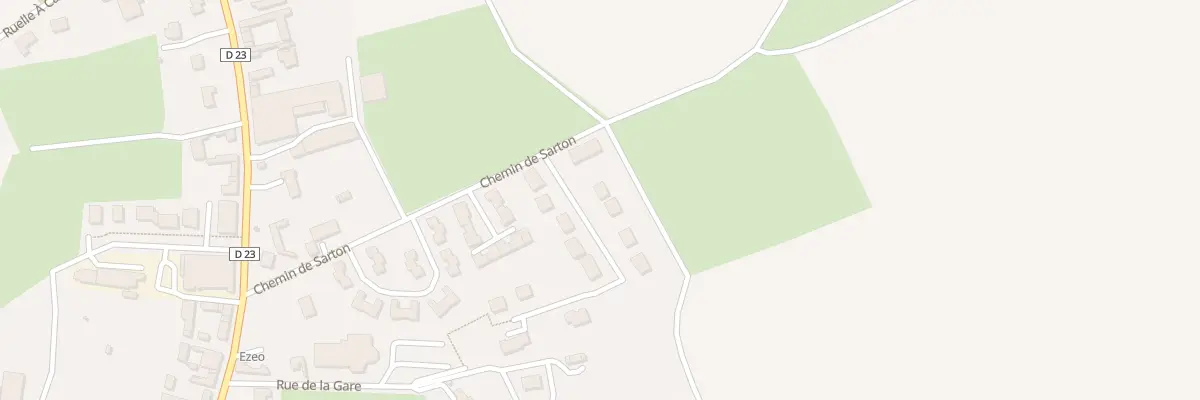 Plan du 1 Rue le Clos du Chant à Beauquesne