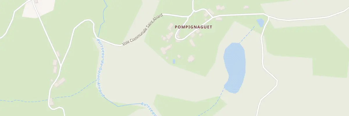 Plan du 4 Pompignaguet à Basville