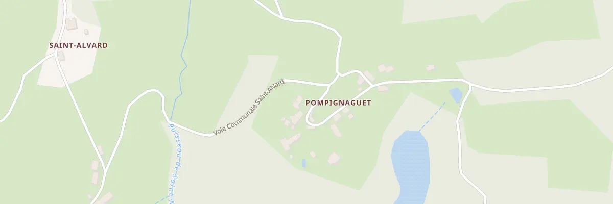 Plan du 5132 Pompignaguet à Basville