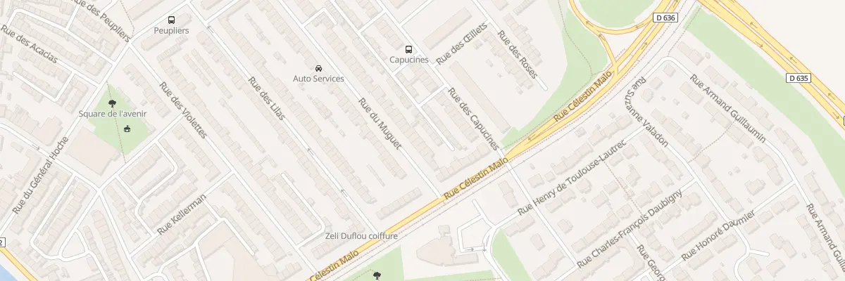 Plan du 8 Rue du Muguet à Coudekerque-Branche