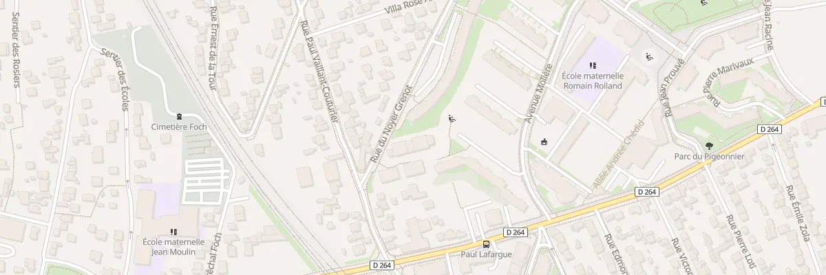 Plan du 6 Rue du Noyer Grenot à Orly