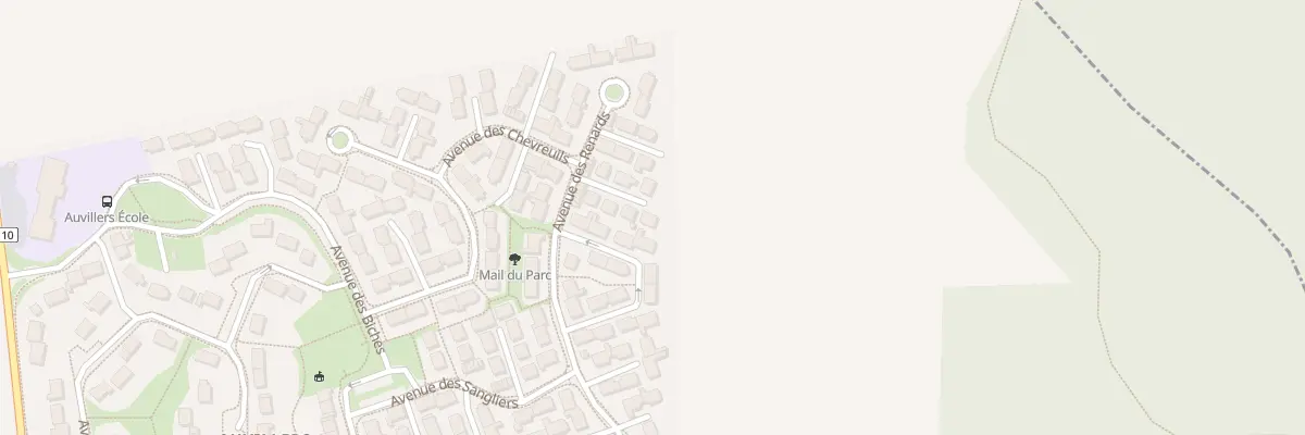 Plan du 8 All des Bleuets à Neuilly-sous-Clermont