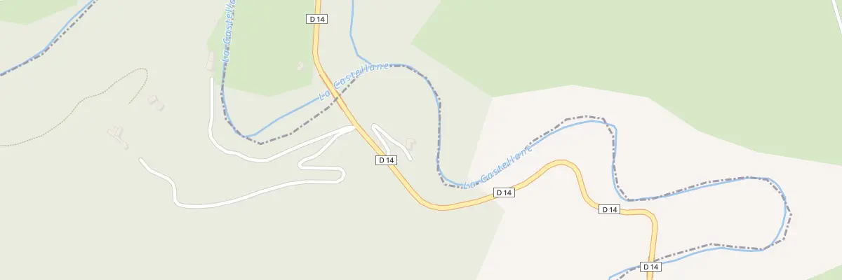 Plan du 112 Croueill à Campôme