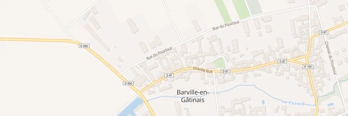 Plan du 46 Gr Grande Rue à Barville-en-Gâtinais