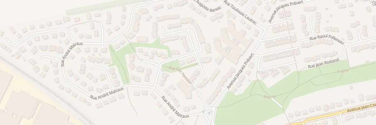 Plan du 43 Rue Eric Nessler au Malesherbois