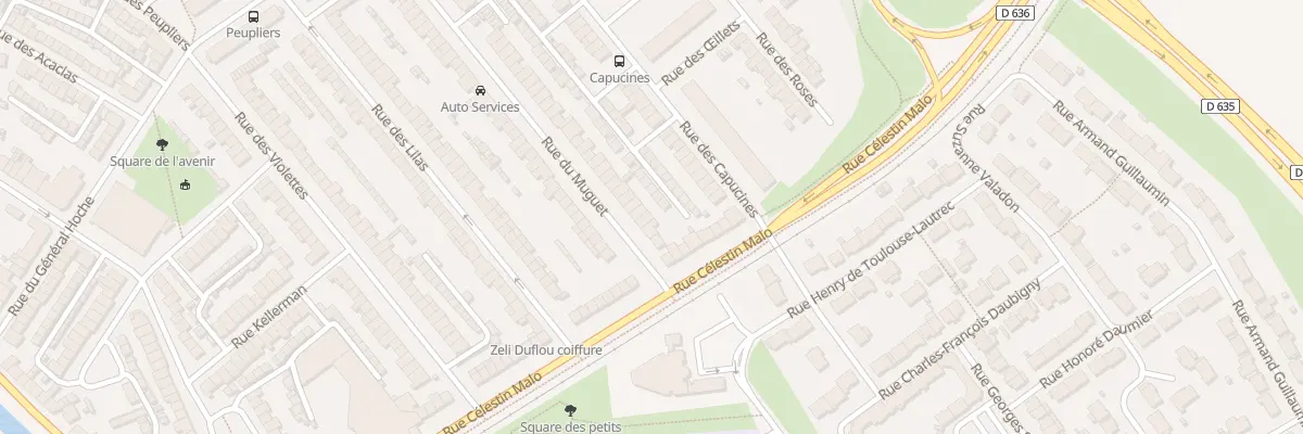 Plan du 4 Rue du Muguet à Coudekerque-Branche