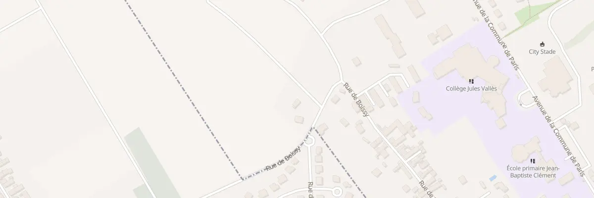Plan du 70 Rue de Boissy à Saint-Leu-d’Esserent