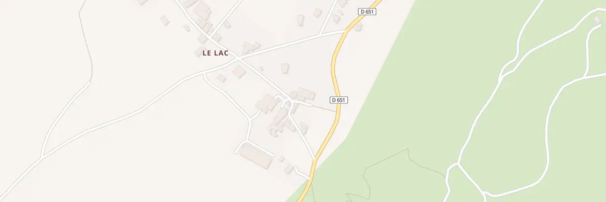 Plan du 5124 La Borie à Goutrens