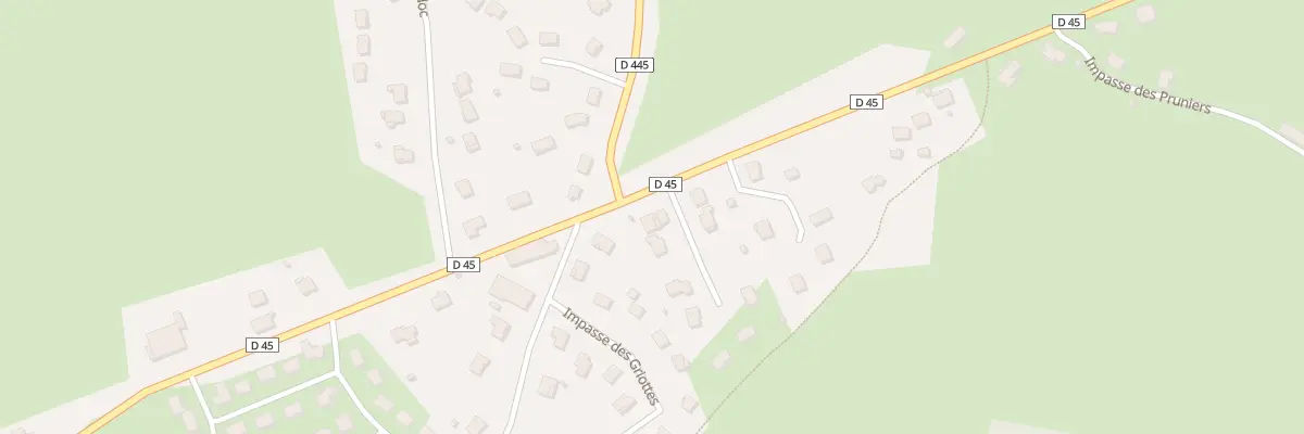 Plan du 2 Imp du Merisier à Ytrac