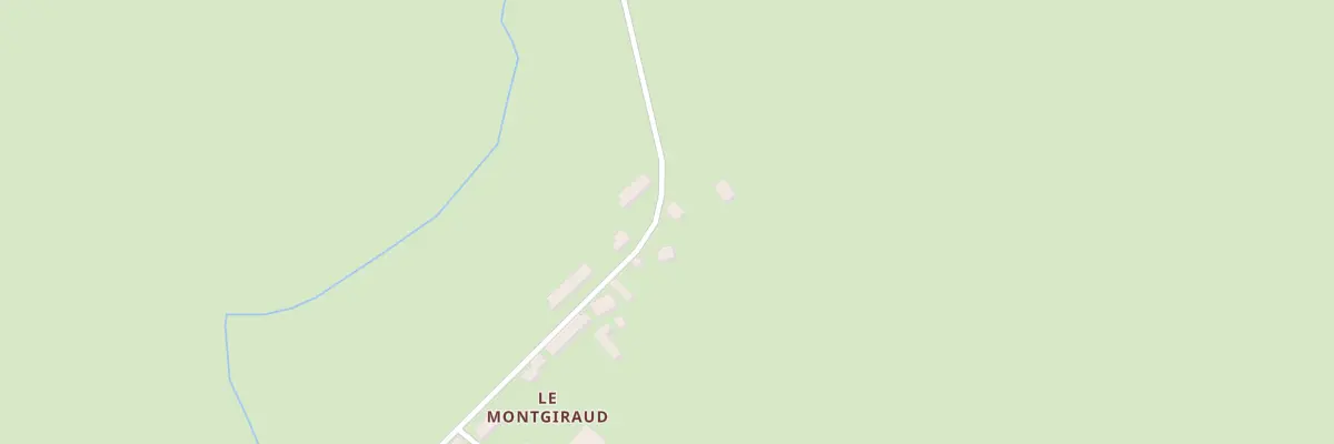 Plan du 14 Le Montgiraud à Nouhant