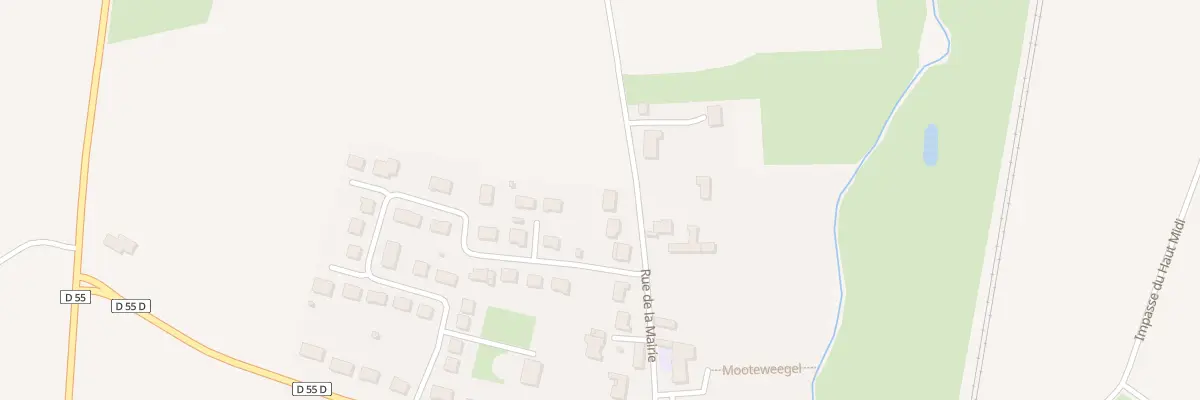 Plan du 201 Rue de la Mairie à Ochtezeele