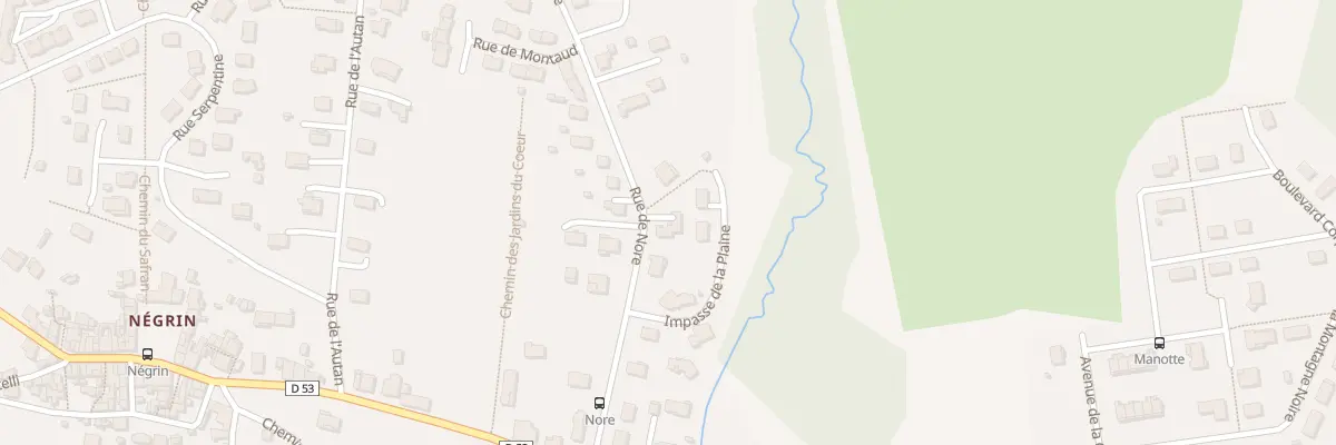 Plan du 24 Rue de Nore à Mazamet