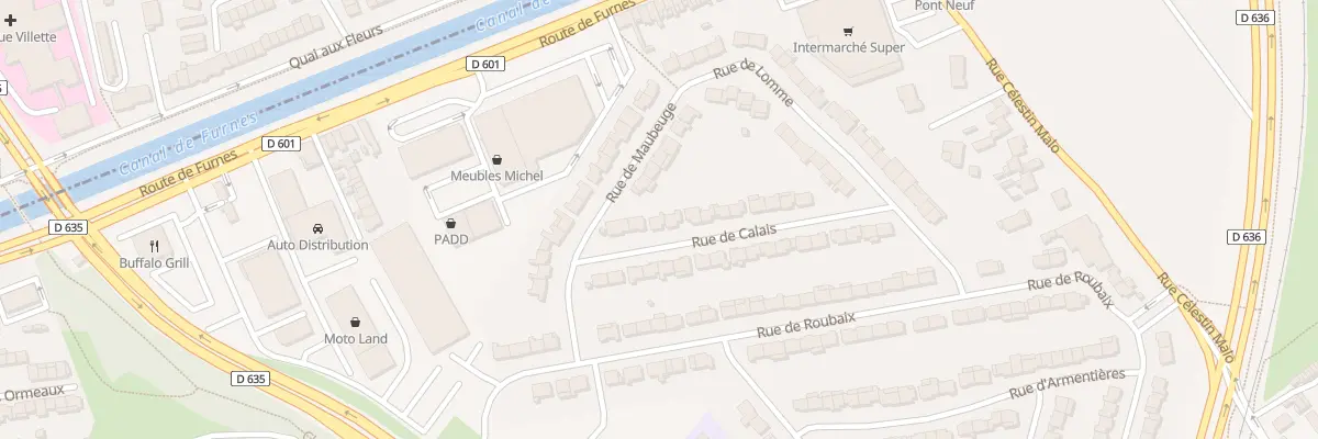 Plan du 19 Rue de Calais à Coudekerque-Branche