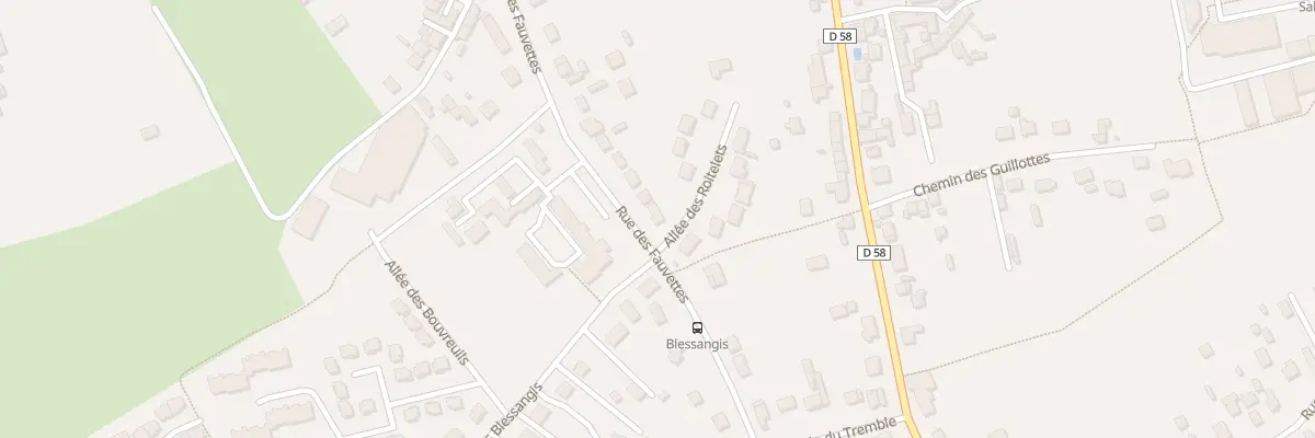 Plan du 34 Rue des Fauvettes à Bourges