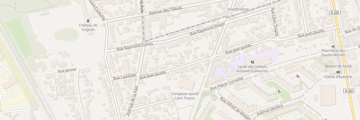 Plan du 66 Rue Jean Jaurès à Orly