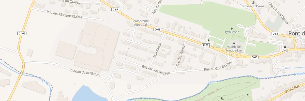 Plan du 3 Rue Raouli à Pont-de-Larn